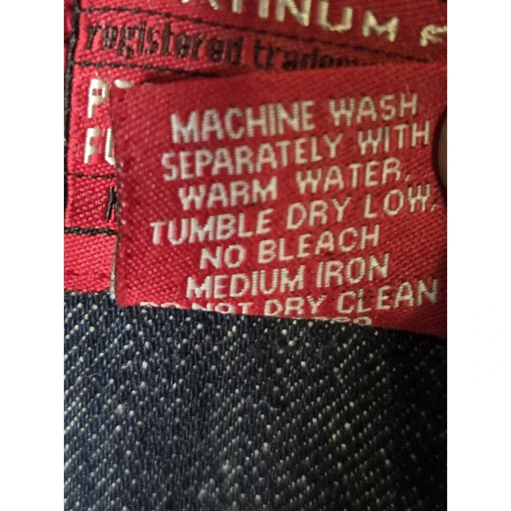 Vtg Platinum FUBU Jacket Mens L Blue Denim Fat Albert Graphic Hip Hop Y2K